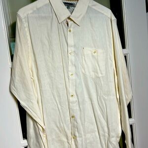 Ted Baker Off White Linen & Viscose